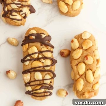 Keto Payday Candy Bar Recipe: Low-Carb Payday-Style Treat 19 A keto payday bar with peanuts.