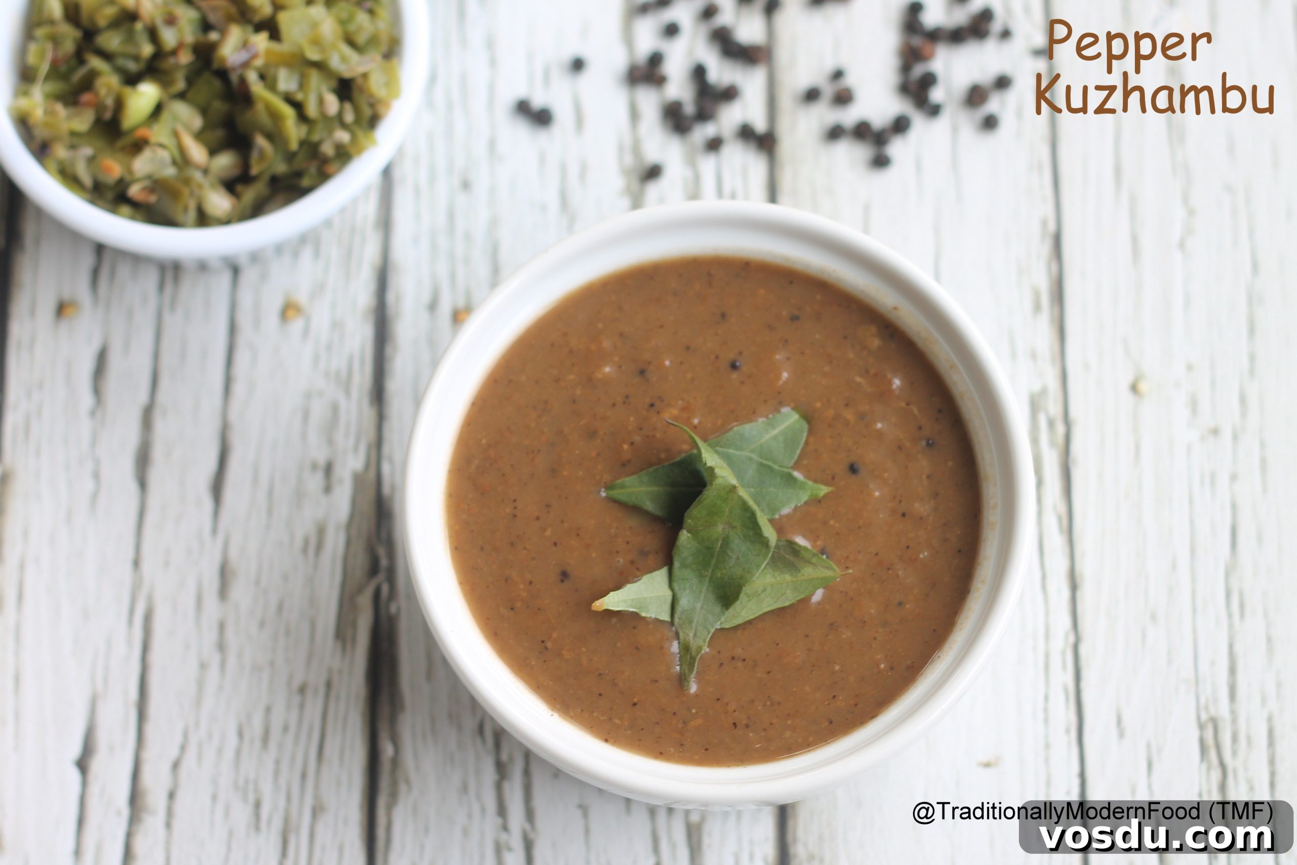 Pepper Kuzhambu (Milagu Kuzhambu) – Spicy South Indian Curry Recipe 8 Milagu Kuzhambu bowl