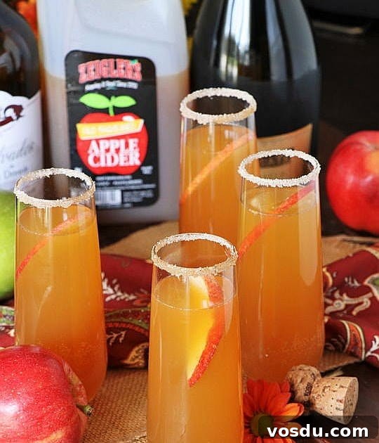 Apple Cider Mimosa
