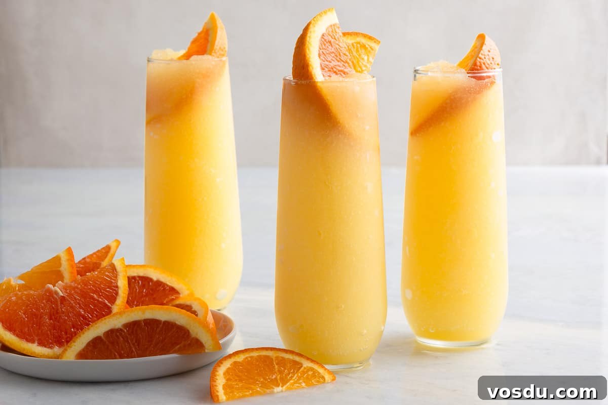 Frozen Grand Mimosas