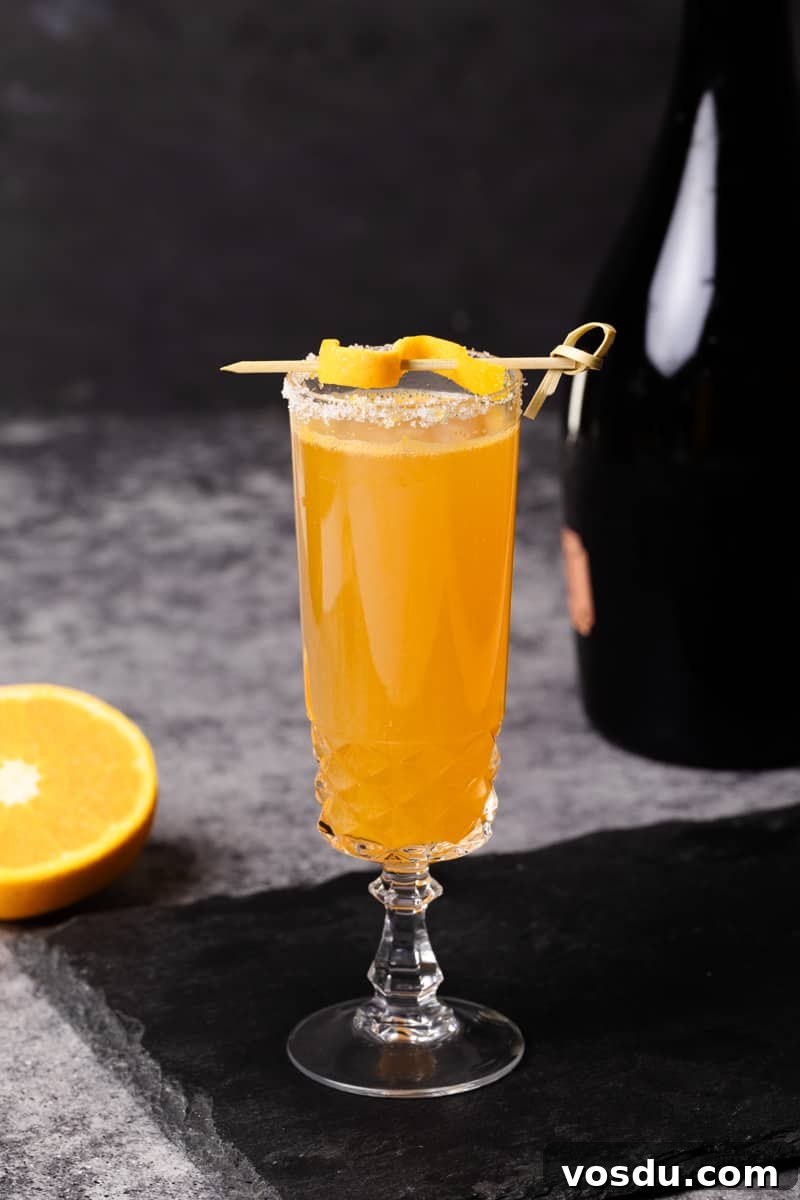 Rosé Mimosa Cocktail