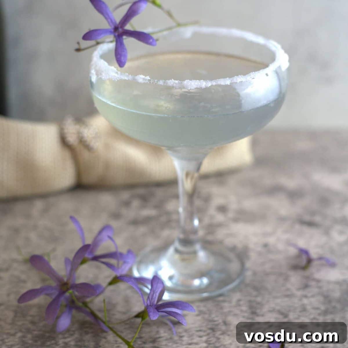 Low Carb Lavender Mimosa