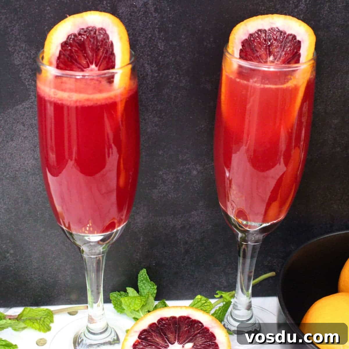 Blood Orange Mimosa