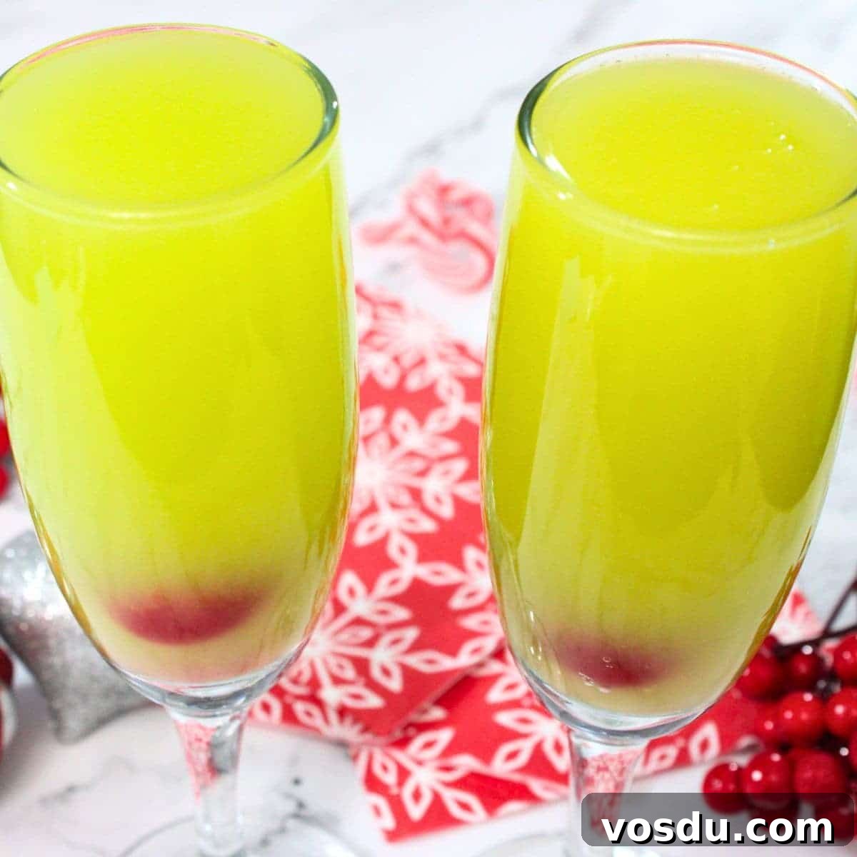 Grinch Mimosas