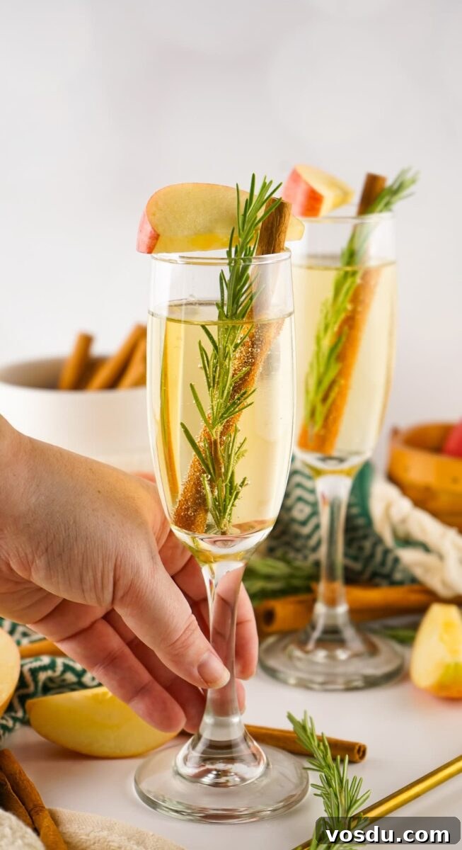 Apple Cider Mimosa