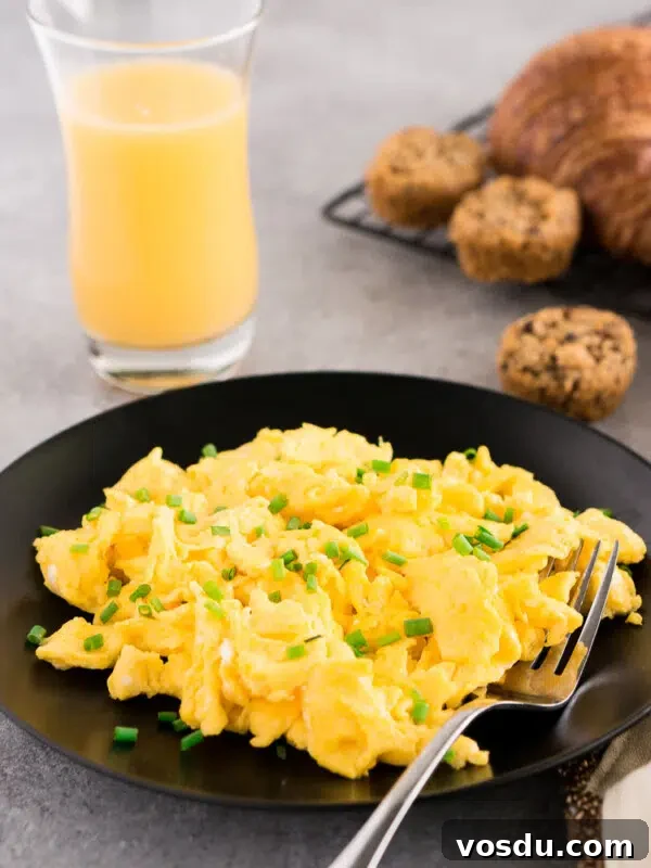 perfect scrambled eggs
