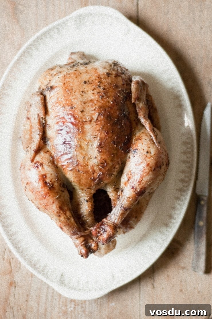 Lemon and Herb Roasted Chicken Recipe | sophisticatedgourmet.com