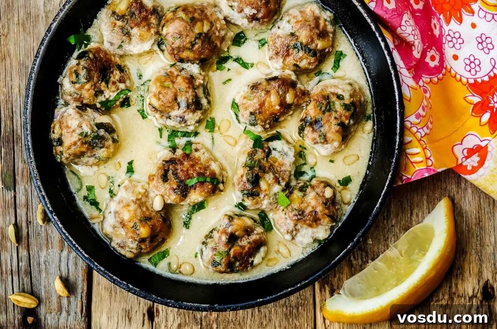 Turkish Köfte with Lemon-Tahini Sauce — Zesty Mediterranean Meatballs 4 Best Turkish Meatballs with Lemon Tahini Sauce