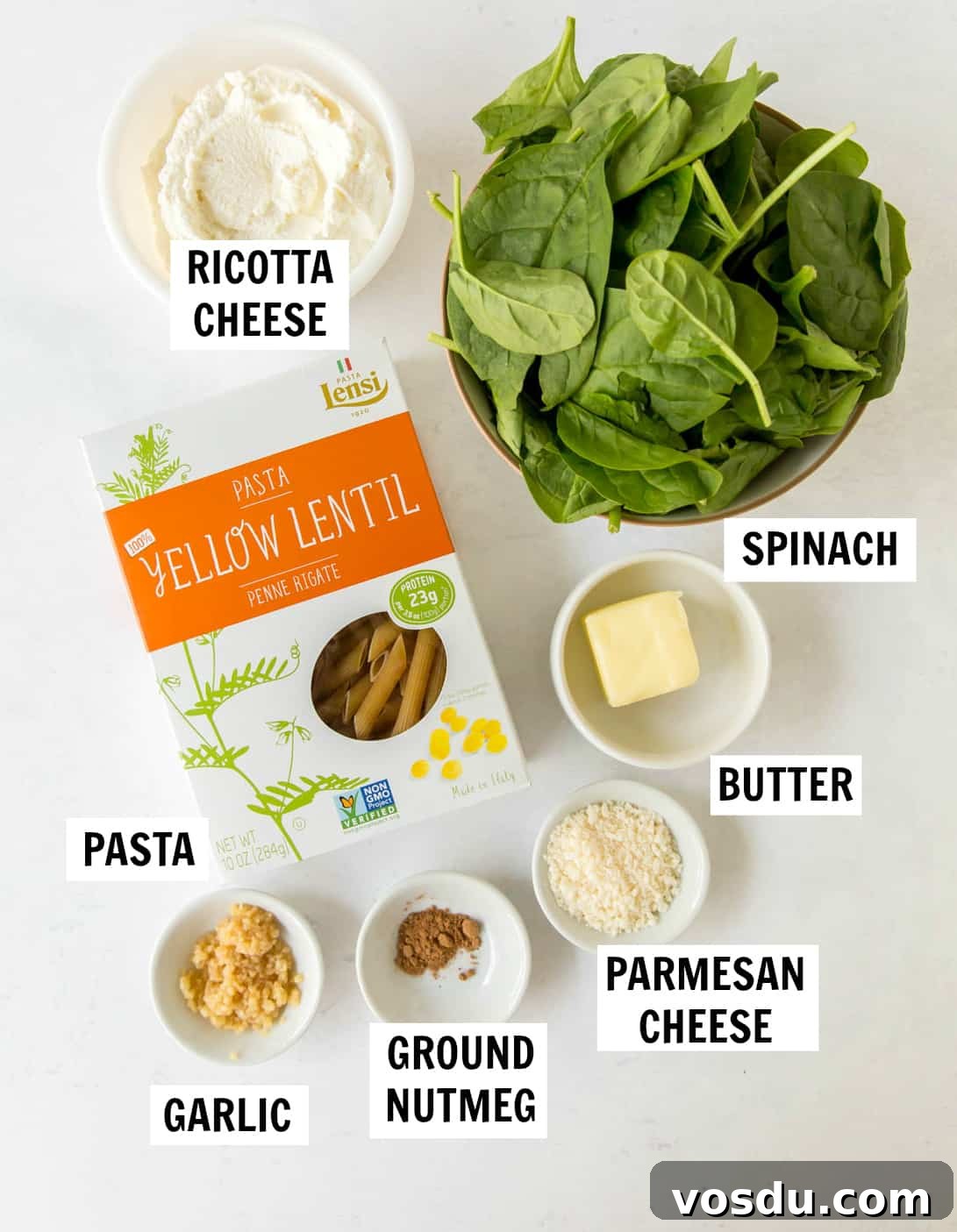 Creamy Spinach and Ricotta Pasta Recipe 3 ingredients for spinach and ricotta pasta