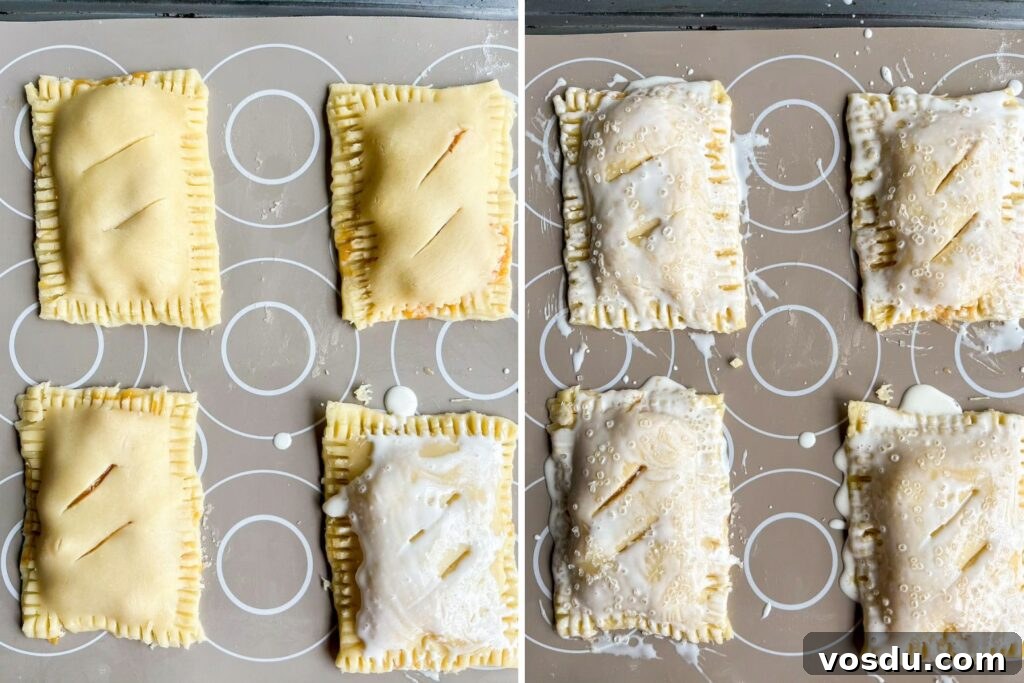 Buttery, flaky individual pies filled with jammy, cinnamon-scented peaches