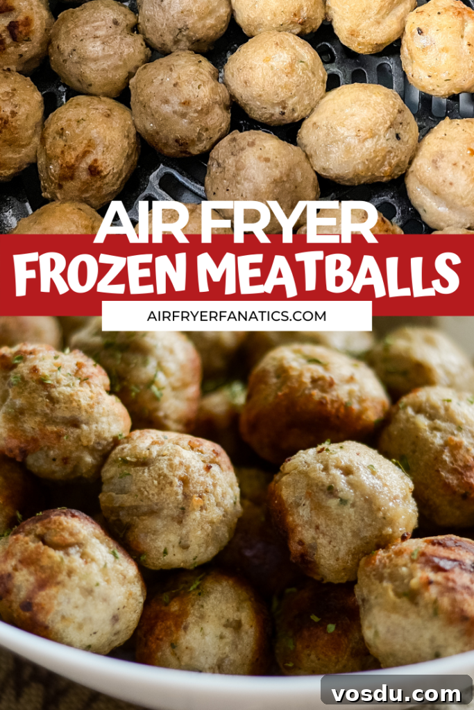 Crispy Air Fryer Frozen Meatballs in 15 Minutes 8 air fryer frozen meatballs
