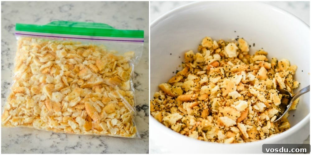 Cracker topping for Poppy Seed Chicken cracker topping for poppy seed chicken