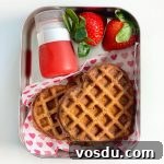 stack of waffles