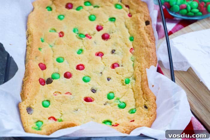 Festive Christmas Cake Mix Bars Recipe: Quick Holiday Dessert 3 Christmas Cake Mix Bars in a pan