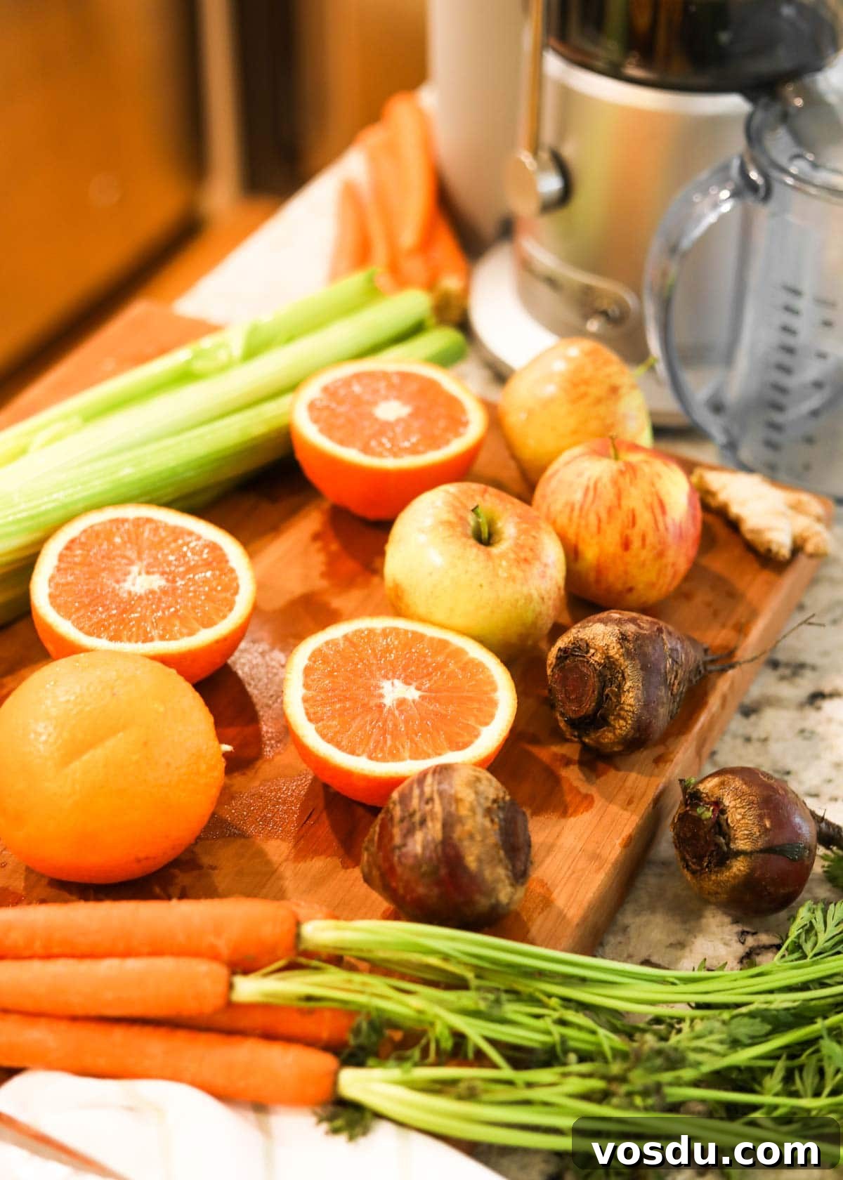 Immunity-Boosting Juice Recipe to Strengthen Your Defenses 3 Immune Boosting Juice Ingredients with oranges, beets, carrots, celery