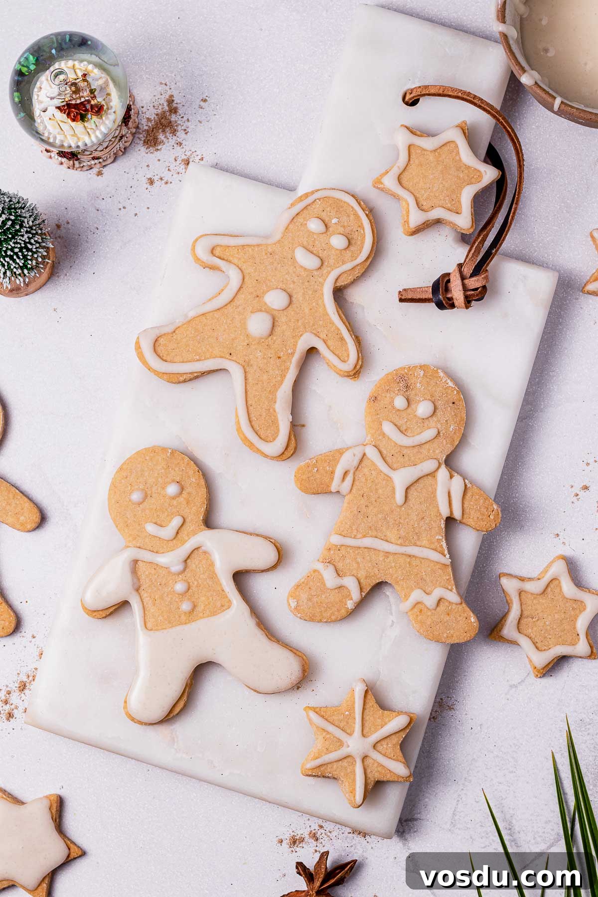 Finished cookies