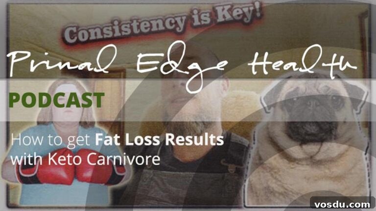 Primal Edge Health podcast. How to get fat loss results with keto carnivore.