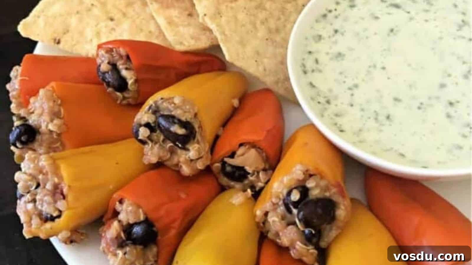 Mini Bell Pepper Party Poppers