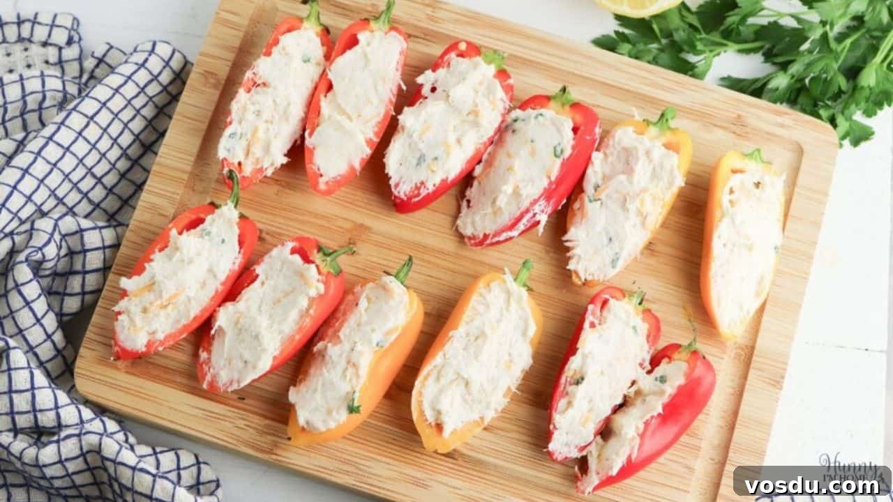 Crab Stuffed Mini Peppers
