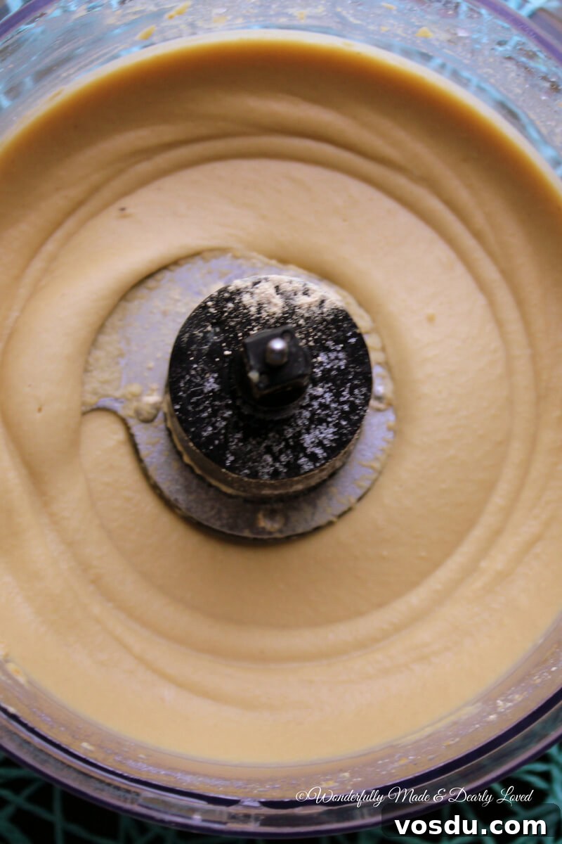 Peanut Butter Hummus (THM E, Low Fat)