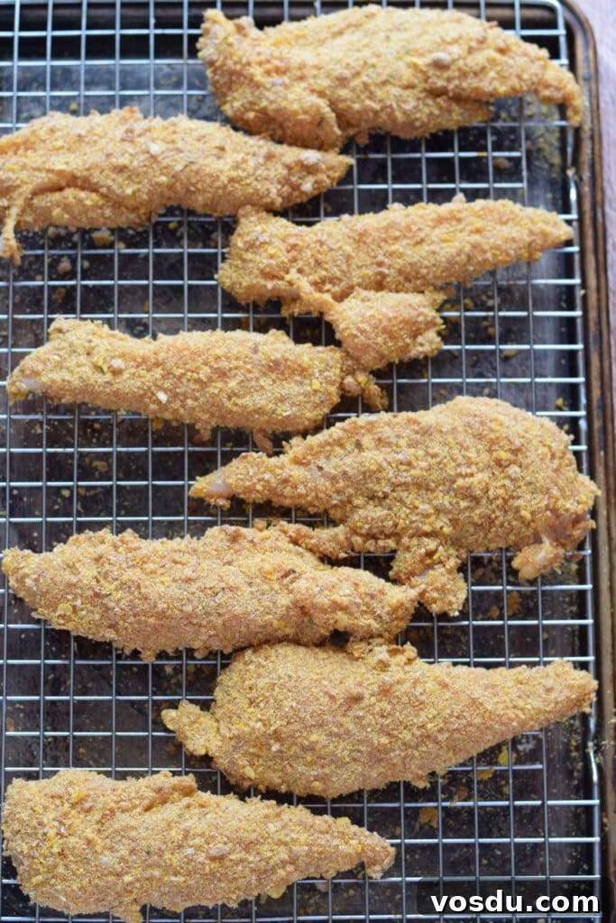 Cajun Chicken Tenders Recipe: Crispy Spicy Oven-Baked Option 8 Ready to bake chicken tenders.
