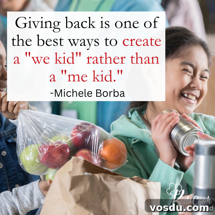 Why Empathy Is the Key Trait Kids Need to Thrive — Michele Borba, Ed.D. 3 When you give back it's one of the best ways to create a