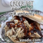 5 Must-Try Crock Pot Sandwich Recipes for Next Week 5 Crock Pot Italian Pulled Pork Sandwiches