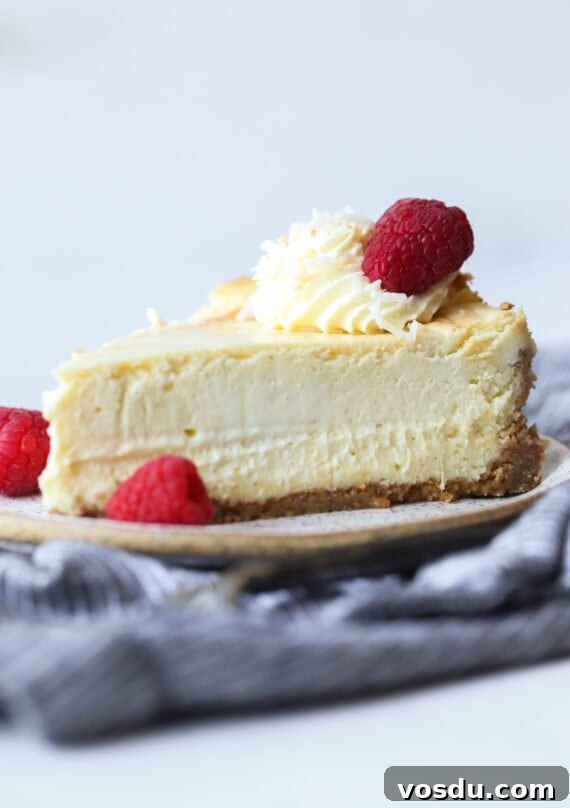 Creamy Key Lime Cheesecake Recipe with Graham Cracker Crust 2 Slice of Key Lime Pie Cheesecake on a plate
