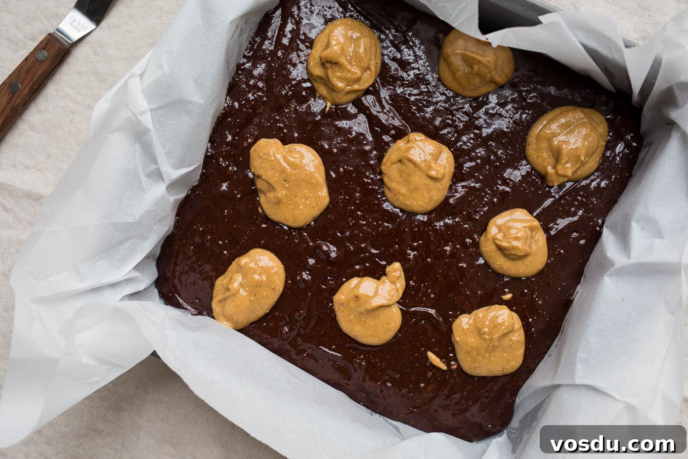 Peanut Butter Swirl Brownies (Gluten-Free, Dairy-Free) | saltedplains.com