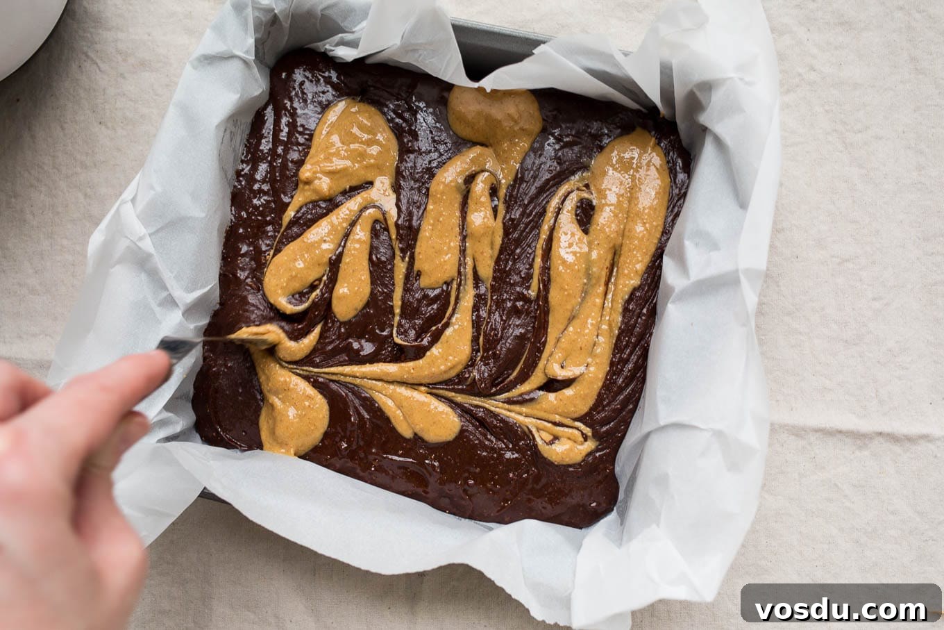 Gluten-Free Peanut Butter Swirl Brownies Recipe 5 Peanut Butter Swirl Brownies (Gluten-Free, Dairy-Free) | saltedplains.com