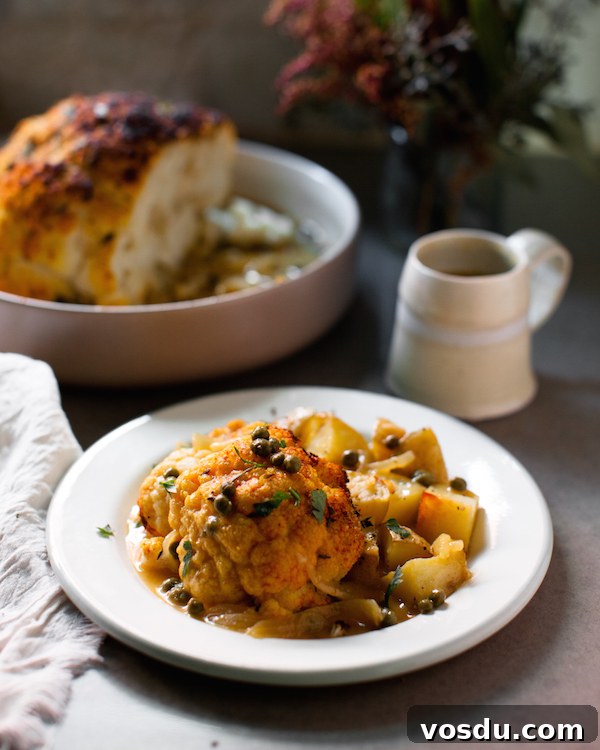 Instant Pot Whole Cauliflower Piccata Recipe 5 instant pot whole cauliflower