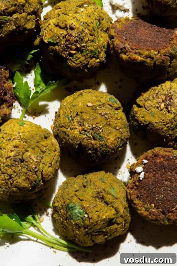Sweet Potato Falafel Recipe: Crispy, Vegan Middle Eastern Bites 2 crispy sweet potato falafels made without oil