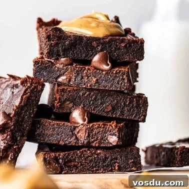 Flourless Peanut Butter Brownies Recipe — Fudgy & Gluten-Free 19 Healthy Peanut Butter Brownies
