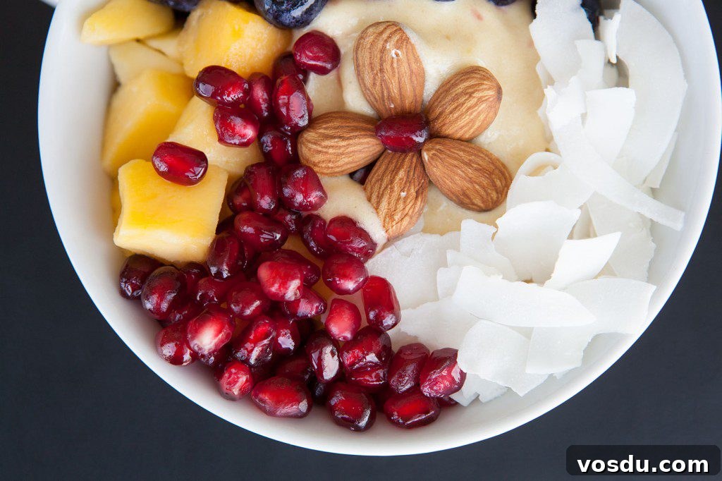 Sweet Mango Healthy Bowl
