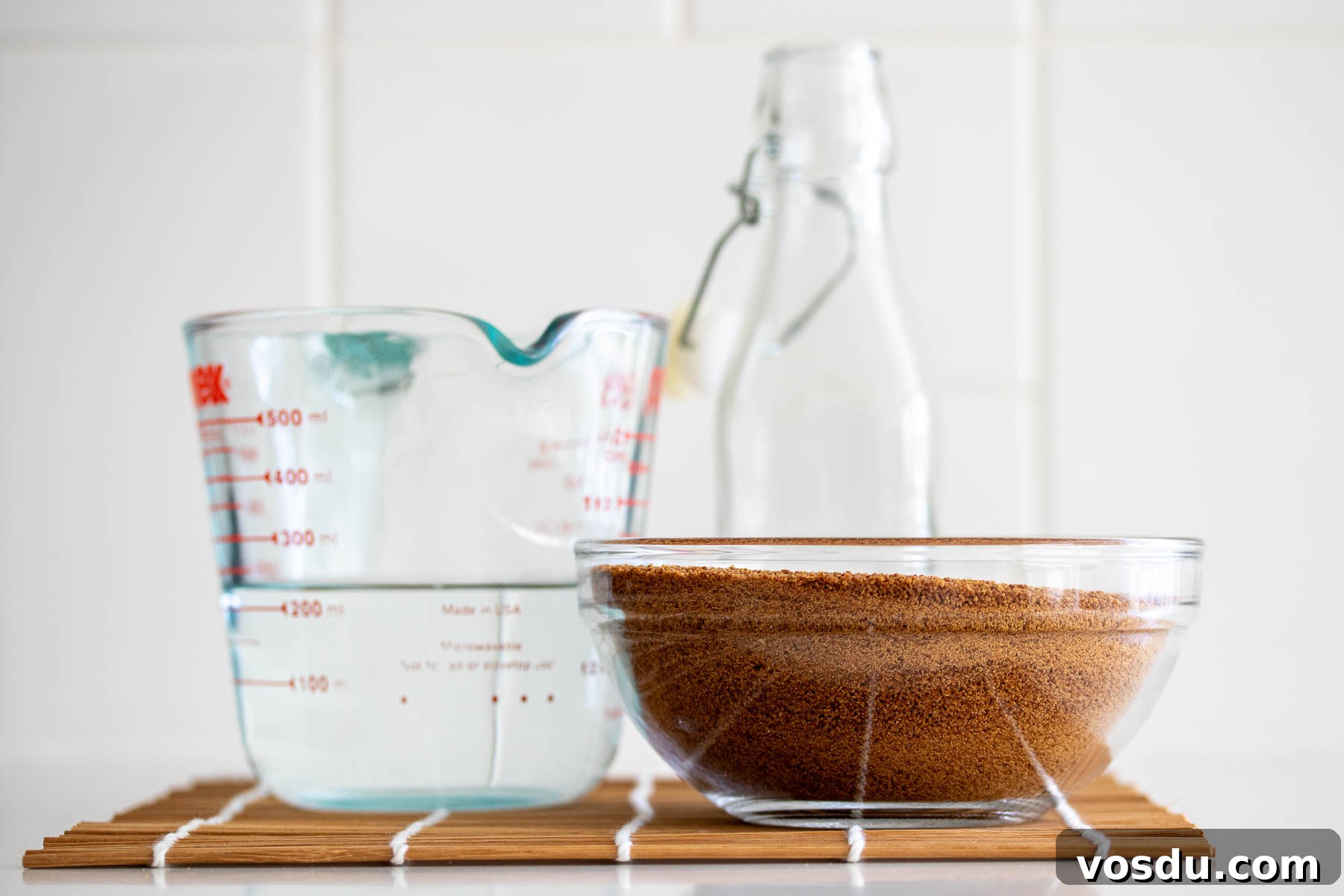 Coconut Sugar Syrup Recipe for Coffee, Drinks & Boba 3 Ingredients of this recipe