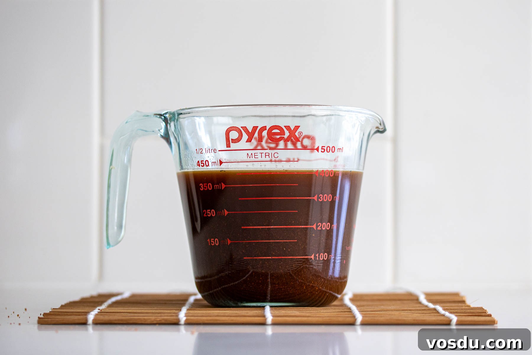 Coconut Sugar Syrup Recipe for Coffee, Drinks & Boba 5 Coconut sugar mixed with water.