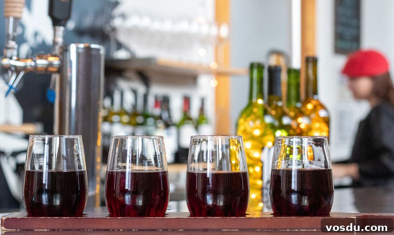 Food, Wine & Magic: Explore Checkered Past Winery Experiences 3 Checkered Past Winery flight of Texas Red Wines - photo by Kelly Kirkendoll Kitchen Gone Rogue