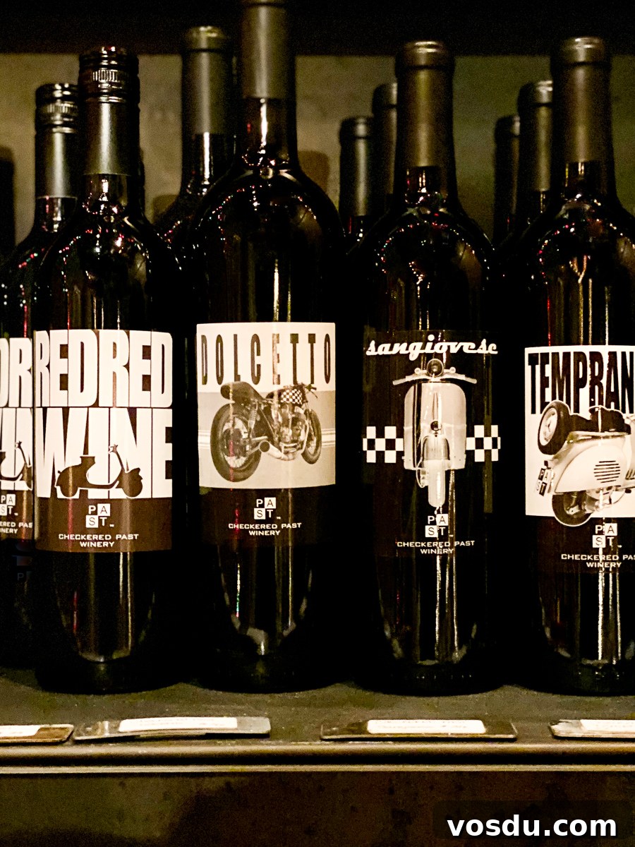 Food, Wine & Magic: Explore Checkered Past Winery Experiences 4 Checkered Past Winery bottles of Texas red wines