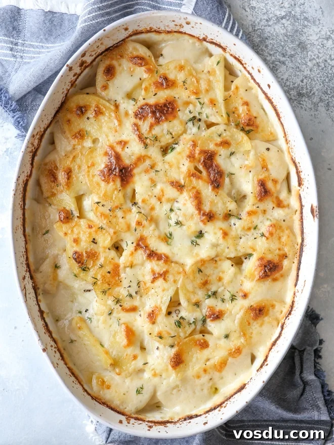 Loaded Baked Potato Sheet Pan Dinner -> Sheet Pan Loaded Baked Potato Dinner for Family Meals 8 Super creamy and very flavorful scalloped potatoes are the ultimate side dish