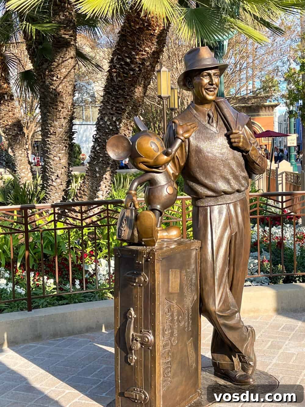 JW Marriott Anaheim – Hotels Near Disneyland Resort 10 walt and mickey statue