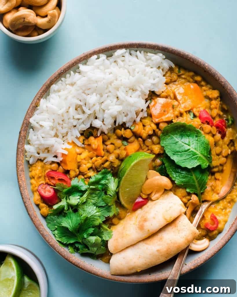 Instant Pot Butternut Squash and Lentil Curry Recipe 2 Instant Pot Butternut Squash Lentil Curry