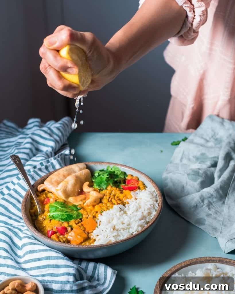 Instant Pot Butternut Squash and Lentil Curry Recipe 4 Instant Pot Butternut Squash Lentil Curry