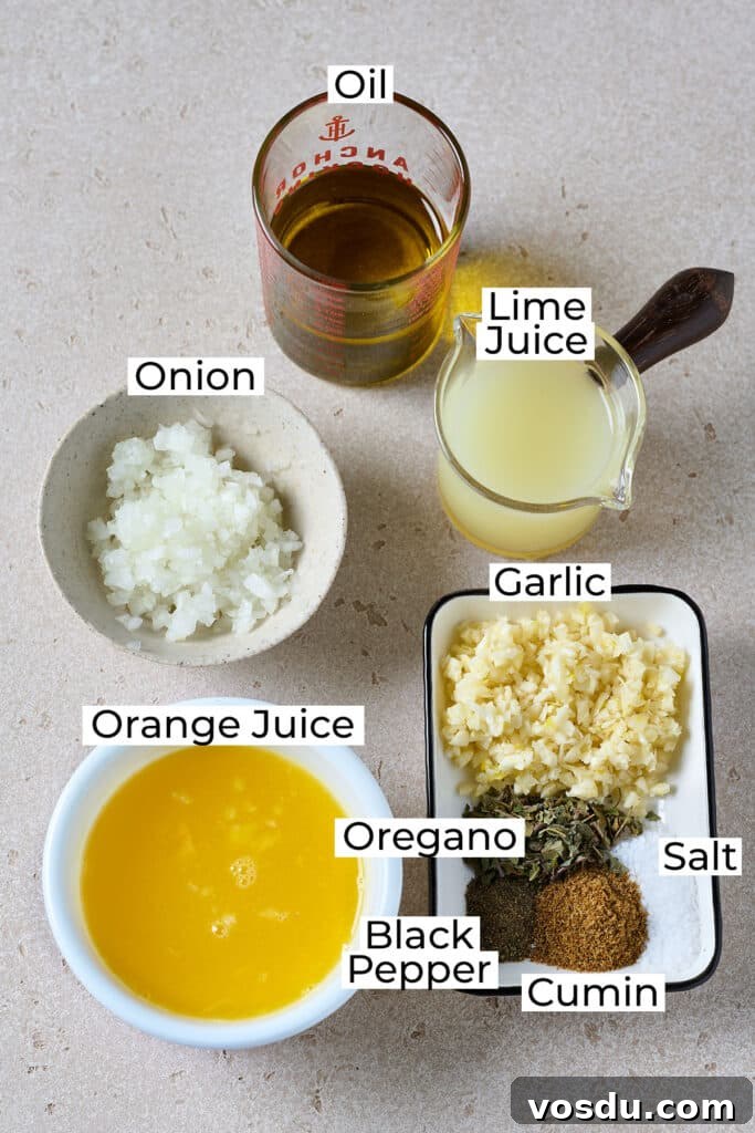 Authentic Cuban Mojo Sauce Recipe for Marinades & Dips 3 Ingredients to make Cuban Mojo sauce
