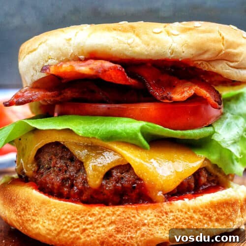 BBQ bacon burger
