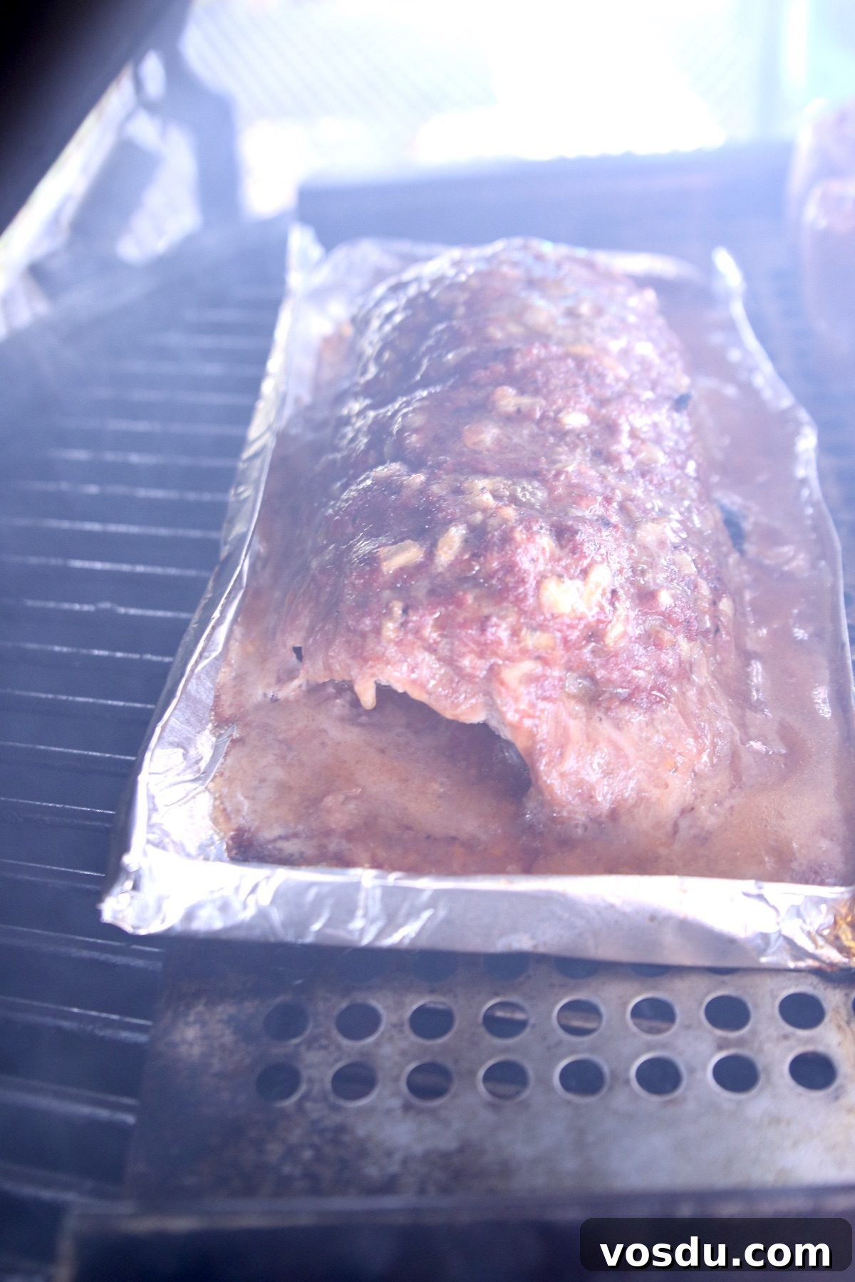 Grilling meatloaf grilling meatloaf on a foil pan