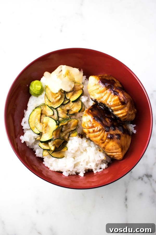 Japanese Salmon Donburi: Authentic Salmon Rice Bowl Recipe 6 Japanese salmon rice bowl