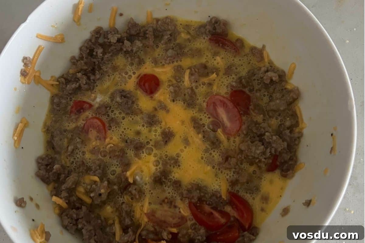 Trisha Yearwood’s Famous Country Quiche Recipe 4 How to make Trisha Yearwood's Quiche step 2.