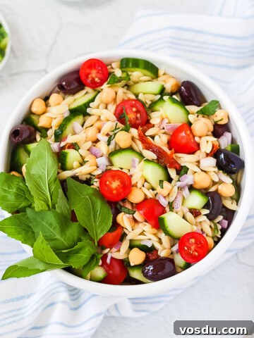 Greek Orzo Salad