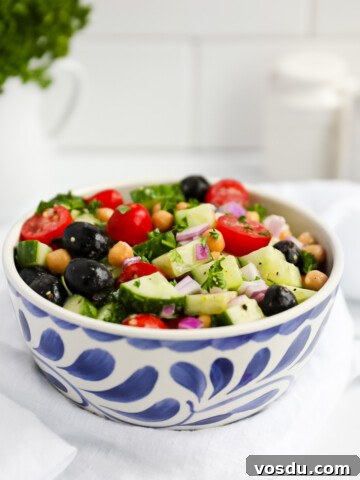 Greek Cucumber Salad