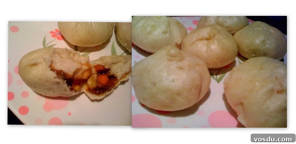 Vegetable Bao Buns: Authentic Chinese Steamed Buns Recipe 7 Steamed bao